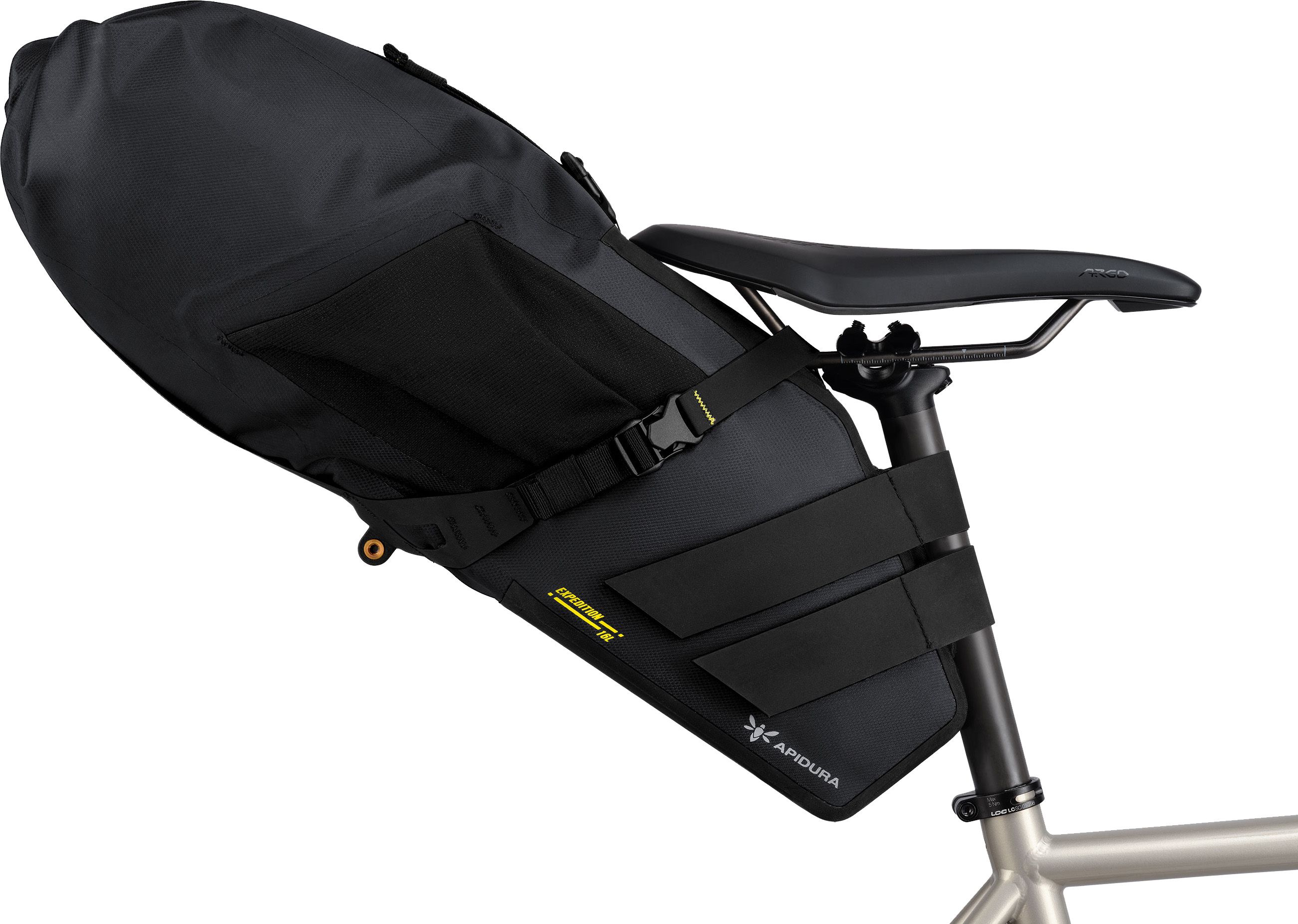 EXPEDITION SADDLE PACK Satteltasche / black / 16l