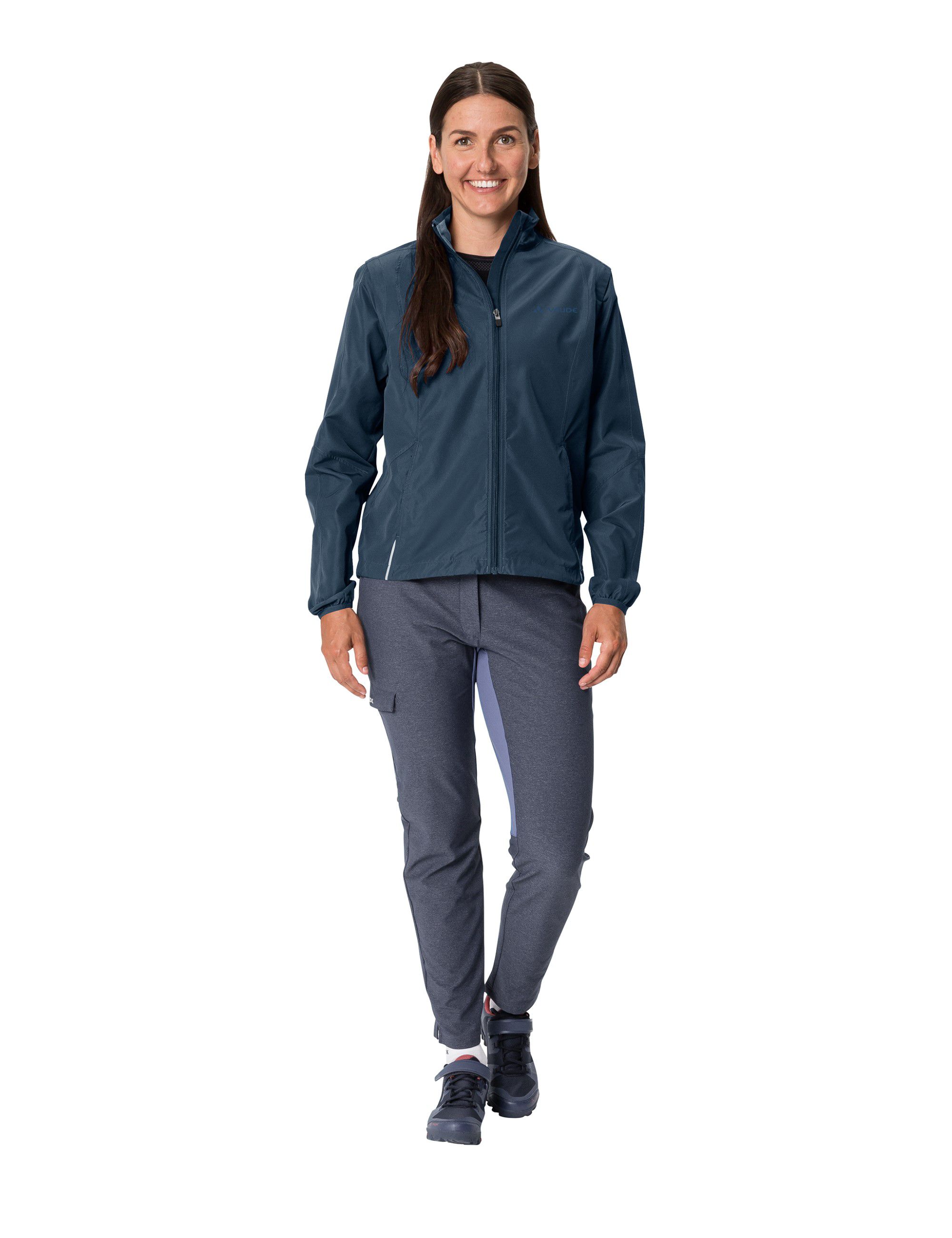 DUNDEE CLASSIC Damen-Zip-off-Windjacke / dark sea / 36