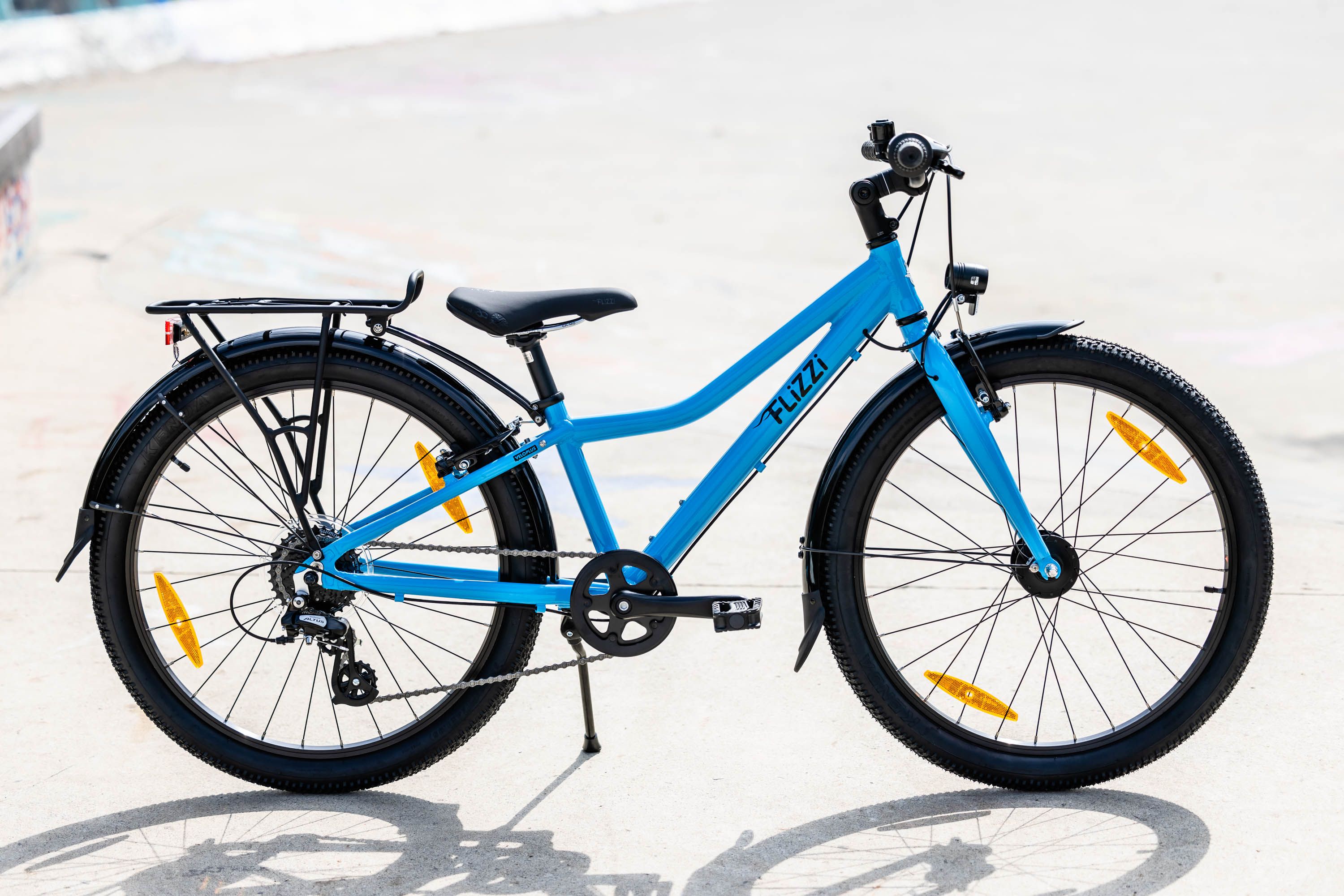 FLiZZi 24 RIEMEN EQ Kindervelo / blau / 24 ZOLL
