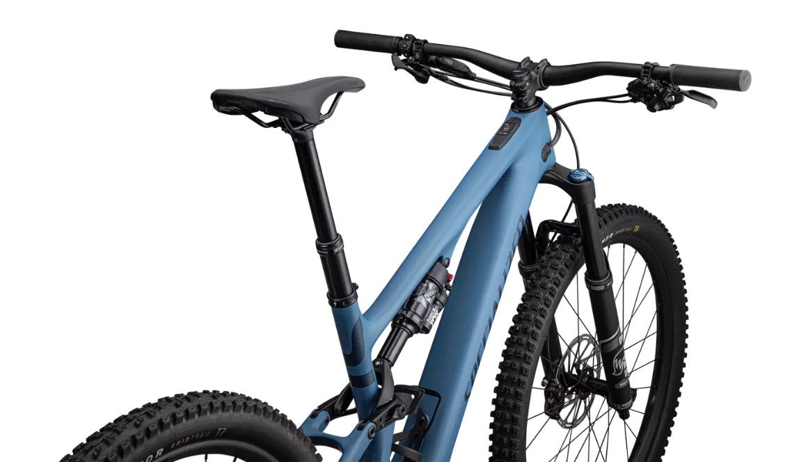 LEVO SL COMP CARBON GEN2 E-MTB Fully / satin mystic blue mystic blue metallic silver dust / S4