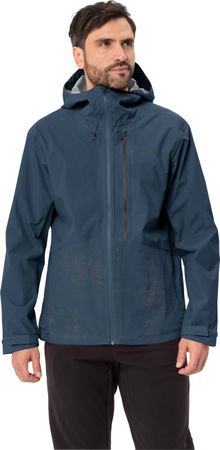 COMYOU Herren-Regenjacke / dark sea / L