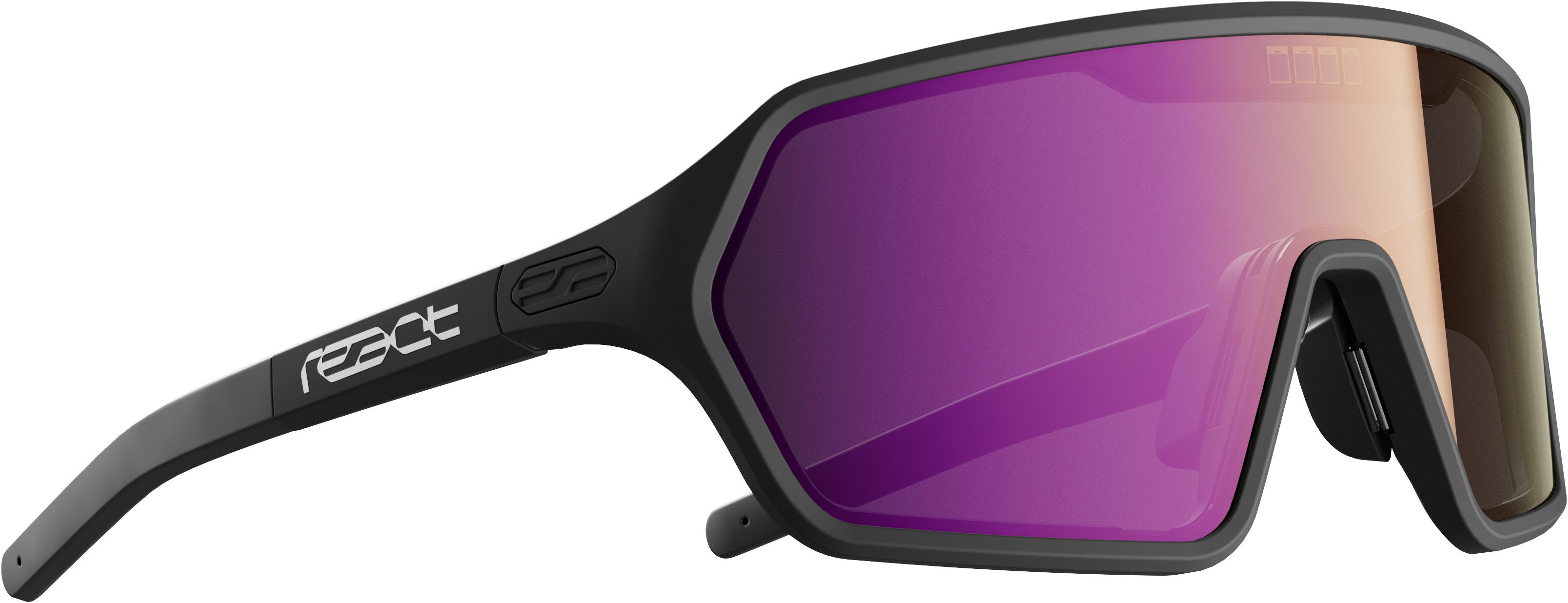 REV Sportbrille / nova black / S