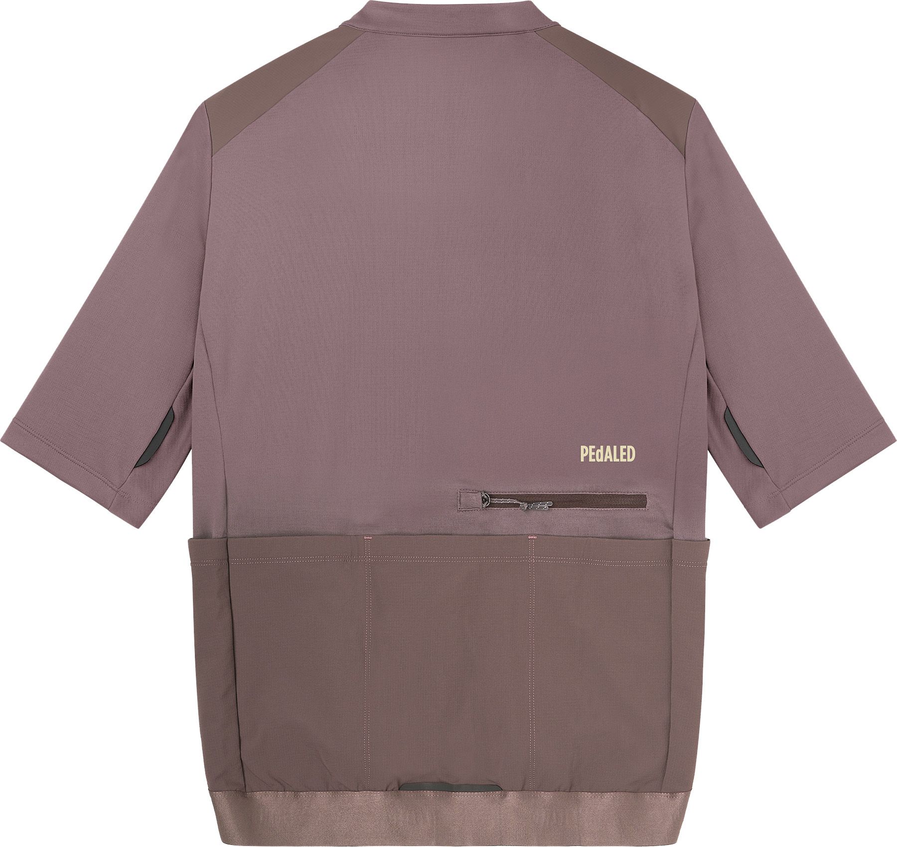 ODYSSEY MERINO Herren-Gravel-Kurzarmtrikot / raisin purple / XL