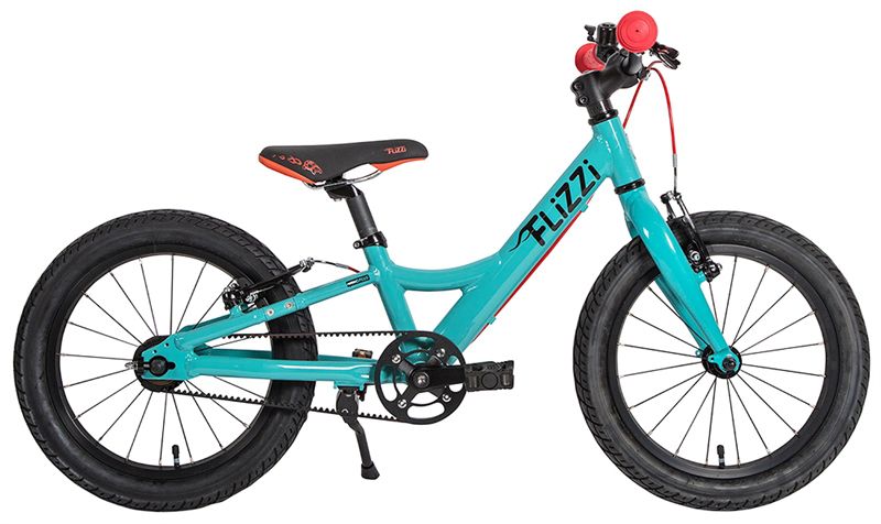 FLiZZi 16 RIEMEN Kindervelo / grün / 16 ZOLL