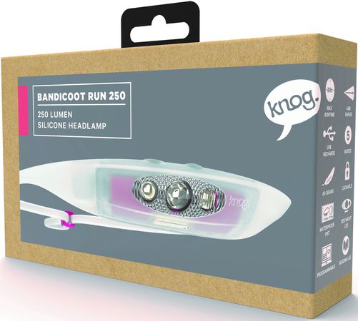 Stirnlampe Bandicoot Run 250 / grape