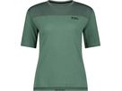 DIVERSION Damen-Merino-Kurzarmshirt / thyme/cypress / S