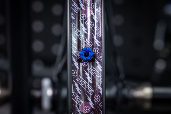 V2 Tubeless Ventil Kit / Blue / 44 mm