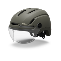 ETHOS MIPS LED SHIELD Velohelm / matte dark sage / M 55-59