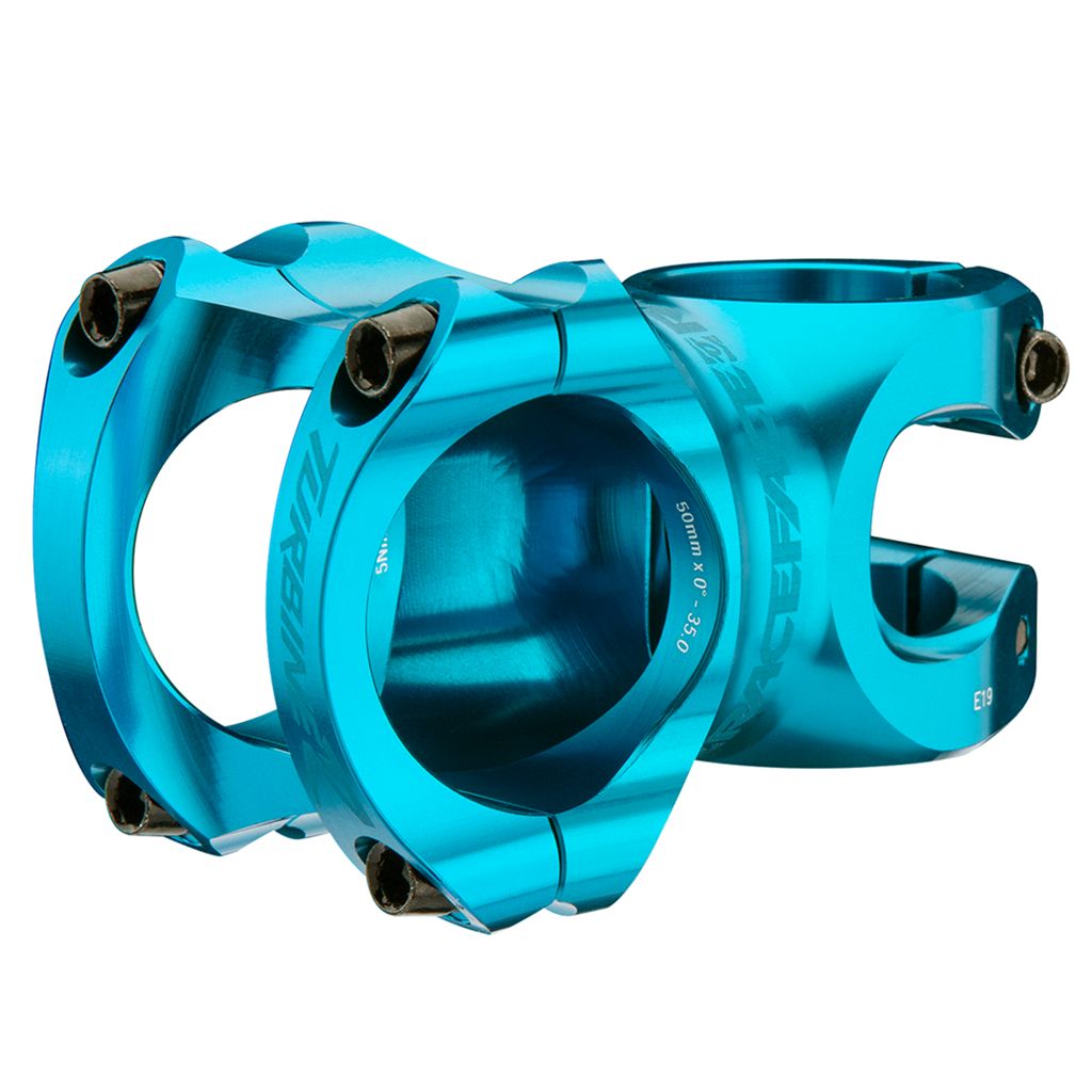 Turbine R Alu Stem 35 0° / turquoise / 50mm
