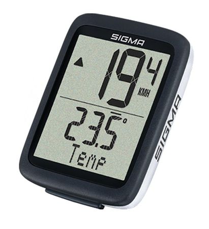 BC 10.0 WR Velocomputer mit Kabel / schwarz/weiss