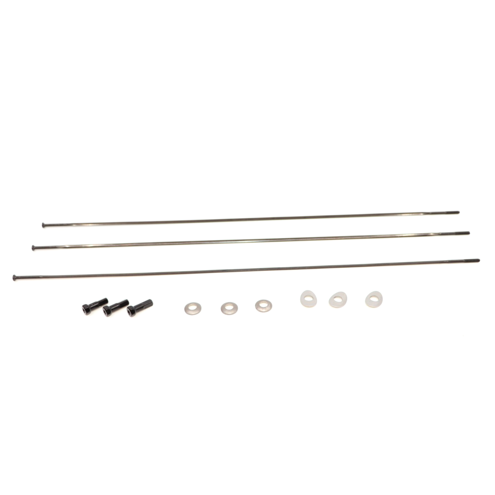 Spoke and Nipple 272mm CX-Ray Straight Pull Qty 3 / black
