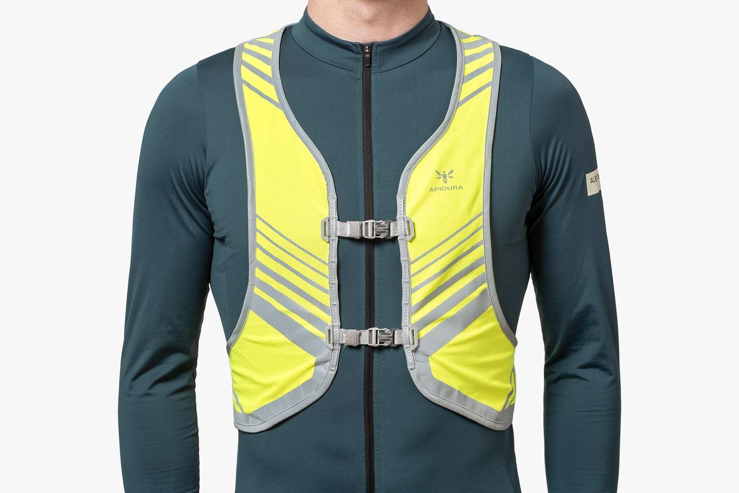 PACKABLE VISIBILITY VEST reflektierende Weste / fluorescent yellow / S/M