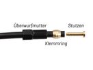 SM-BH90 KLEMMRING und STÜTZHÜLSE für Bremsleitung / für SM-BH90