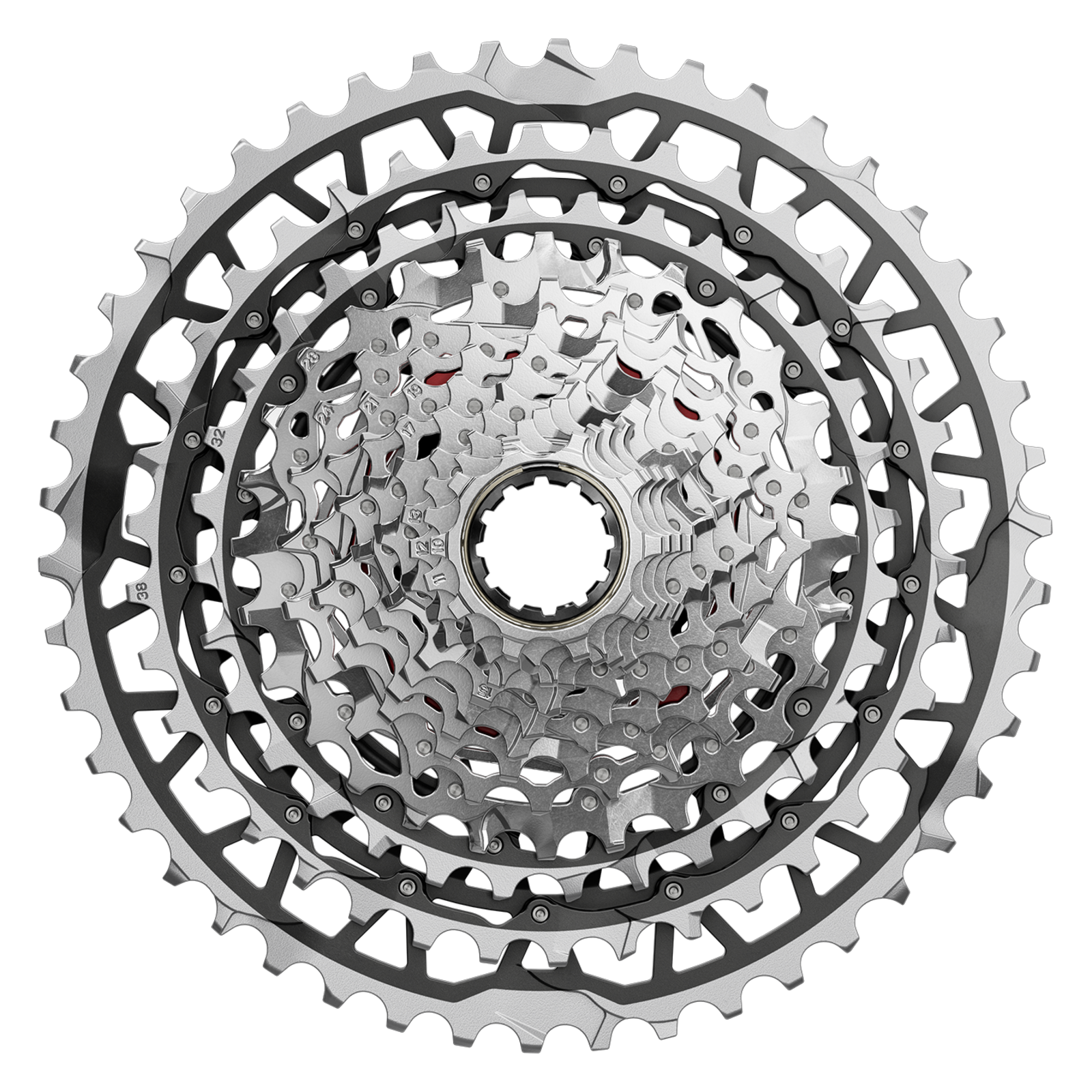 FORCE XPLR AXS Kassette XG-1371 13fach / silver / 10-46t