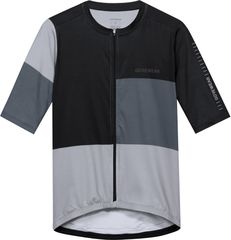 SWIFTRIDE BLOCK Herren-Kurzarmtrikot / black/lab graphite / L