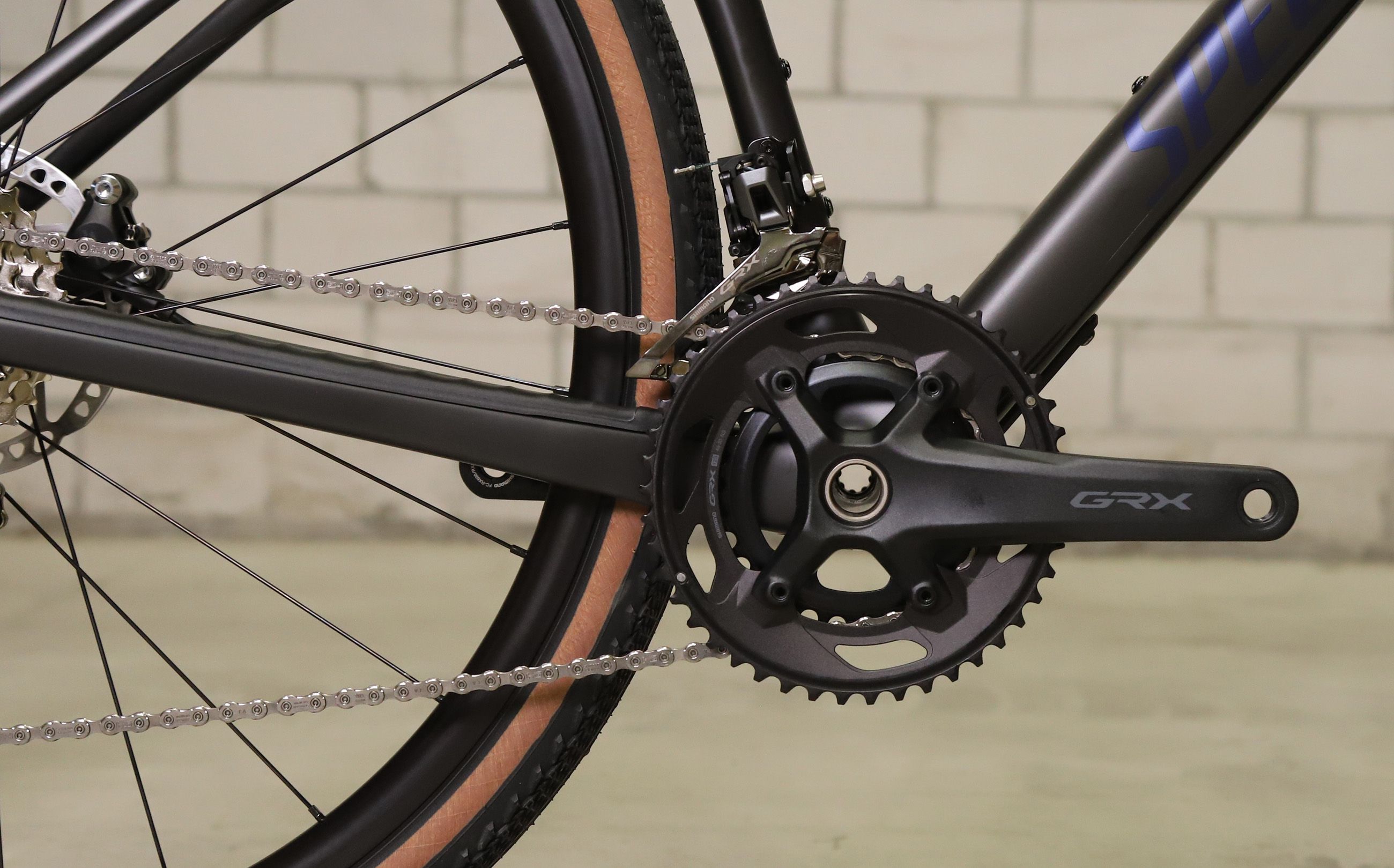 DIVERGE SPORT CARBON Gravelbike / satin carbon blue onyx / 58 CM