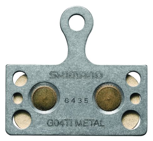 G04S  Bremsbelag / G04Ti, Metall/Trägerplatte Titan, Paar, Blister