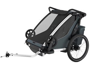 THULE CHARIOT CROSS 2 Gen. 2 Kinderanhänger / alu/dark slate