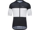 SPIRIT STRIPES Herren-Kurzarmtrikot / black/white / L