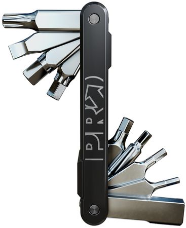 Minitool Performance 9 Funktionen alu schwarz / schwarz