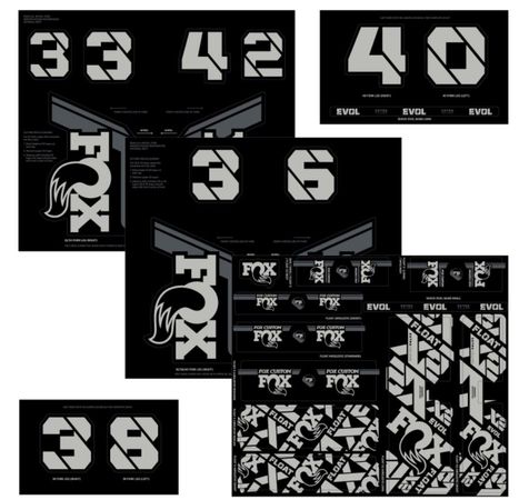 Decal 21 Custom Fork & Shock / Battleship grey