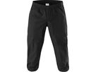 WPM POCKET Unisex-3/4-Regenhose / black / XXS