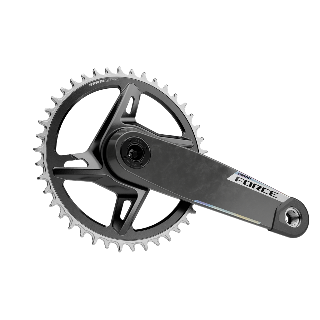 MY26 Crankset Force XPLR AXS Wide 1x DirectMount DUB / black/iridescent / 165mm/42t