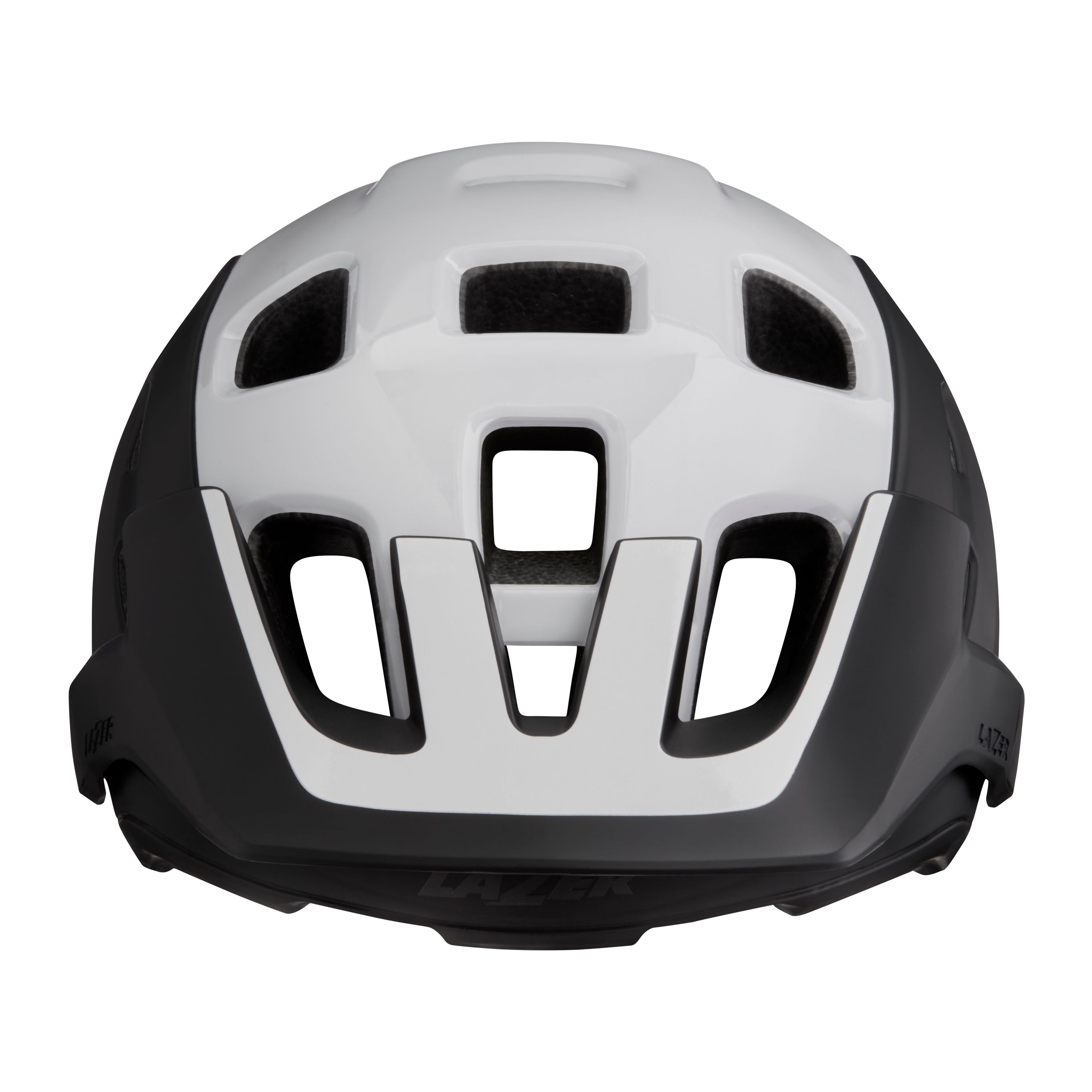 LAZER Unisex MTB Jackal KinetiCore Helm / matte white black / L
