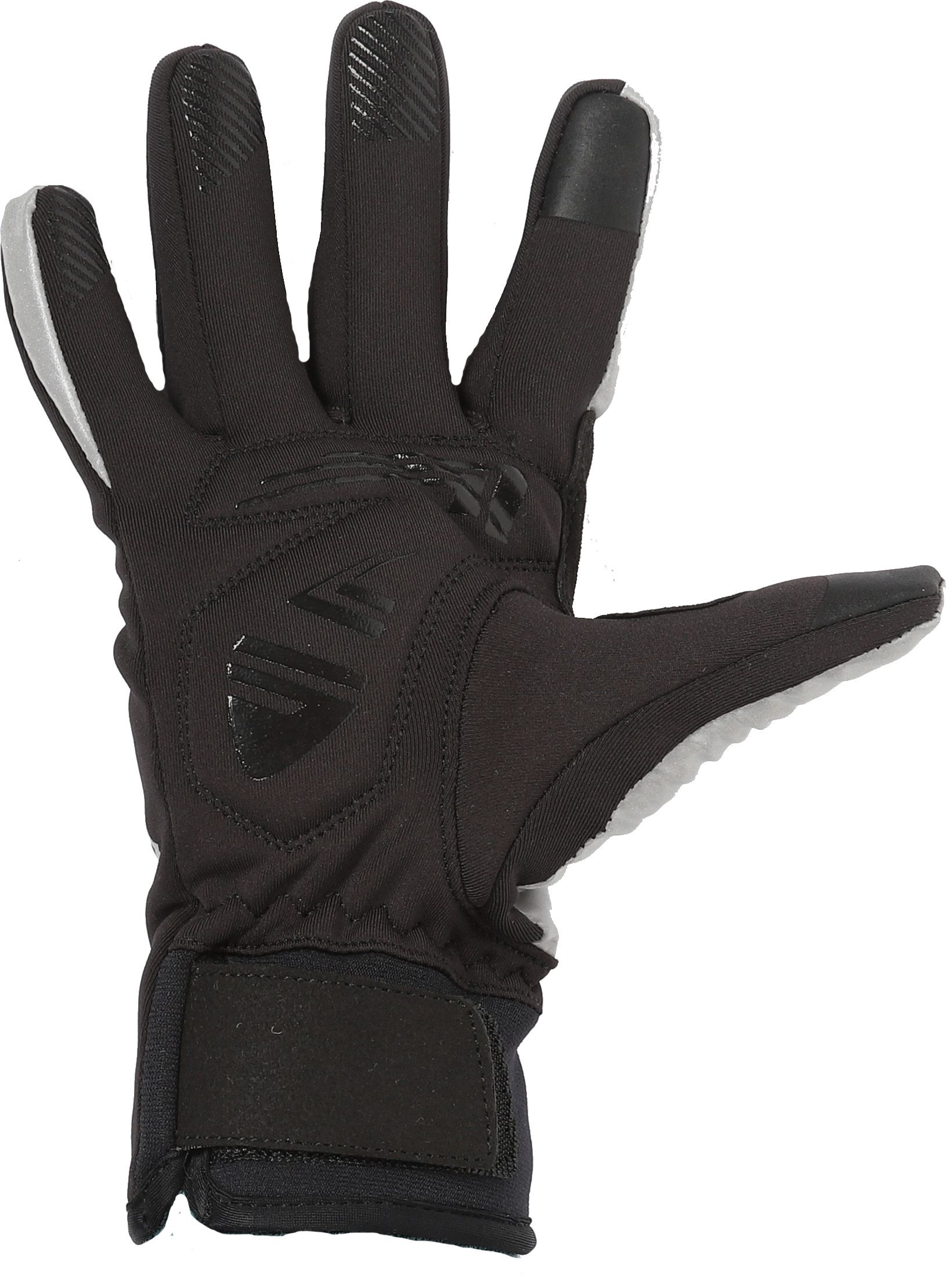 BEAM LIGHT 2.0 Unisex-Handschuhe / schwarz_silber / M