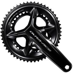 Kettenradgarnitur Dura-Ace FC-R9200 Double / Schwarz / 160 mm, 46x36, Box