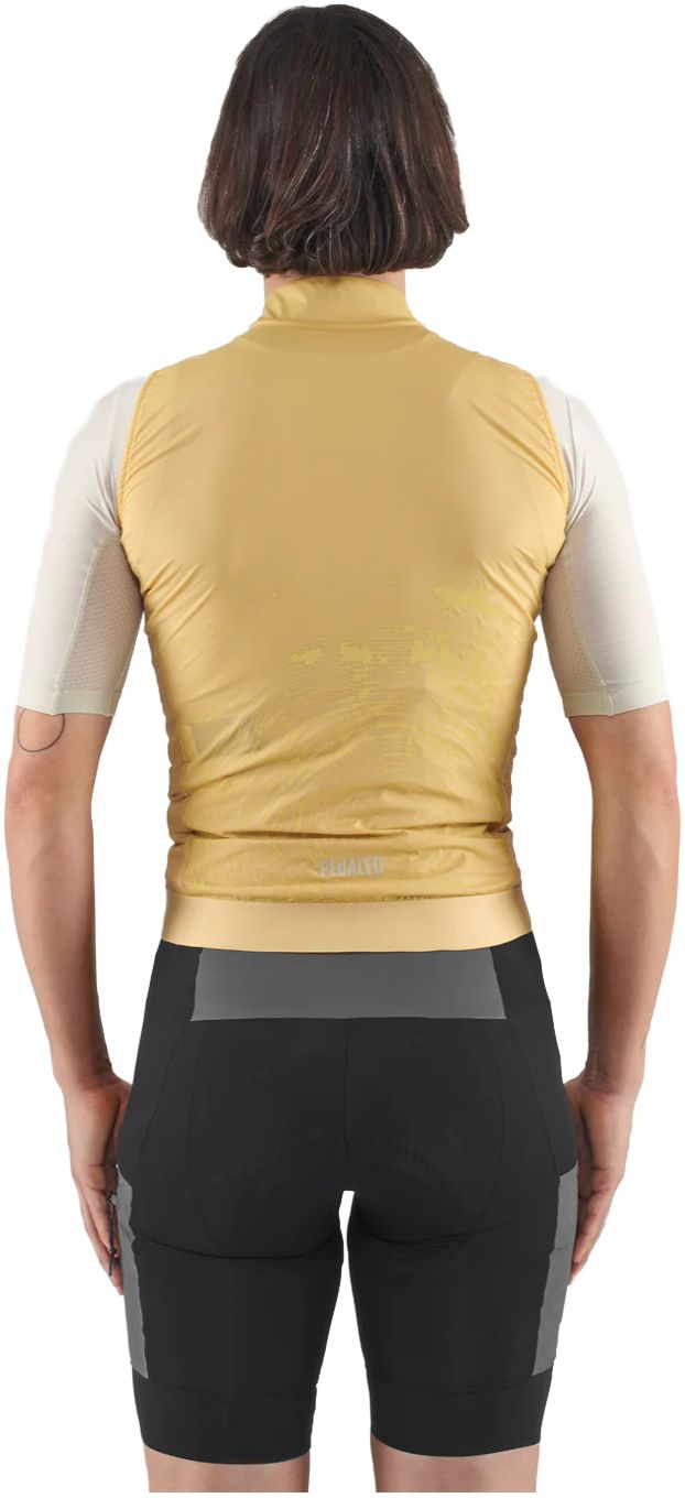 ODYSSEY HIGH VISIBILITY Damen-Windweste / light yellow / M