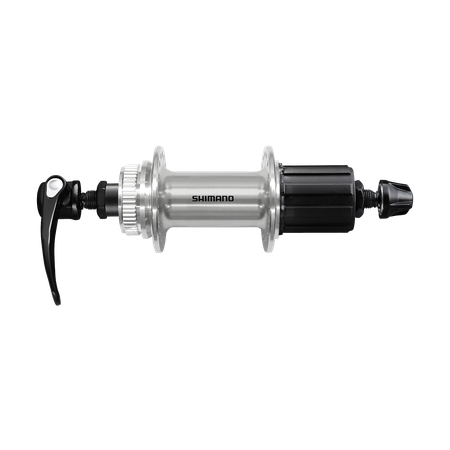 Hinterradnabe FH-QC400 / silber / 32, 135 mm