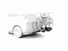 EPOS PARKSECURE Universal-Veloträger / schwarz / für 2 Velos