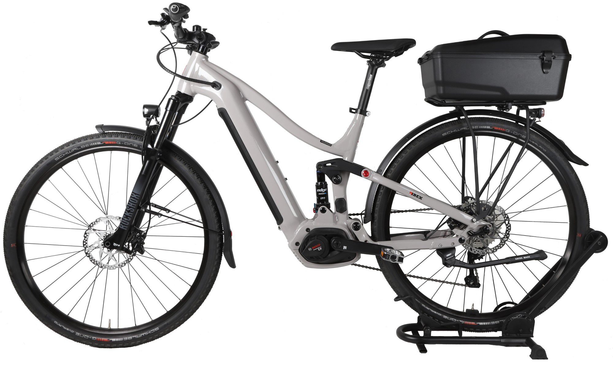 MAXI Gepäckträgerbox / schwarz / 15 L