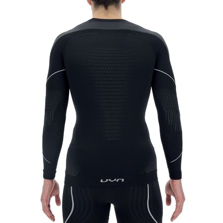 EVOLUTYON Herren-Langarmshirt / blackboard/anthracite/white / L/XL