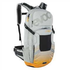 FR ENDURO E-RIDE m. Protektor / stone/bright orange / M/L