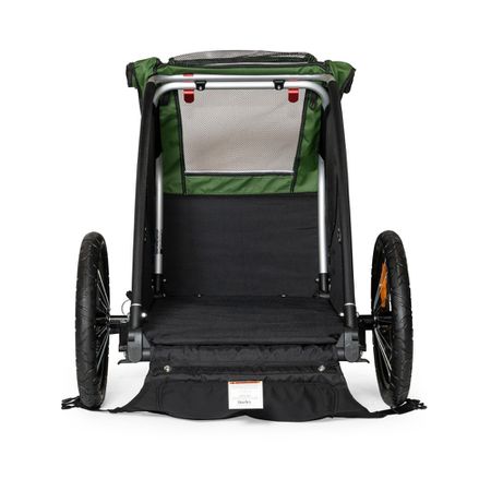 TAIL WAGON Hundeanhänger / grün/schwarz