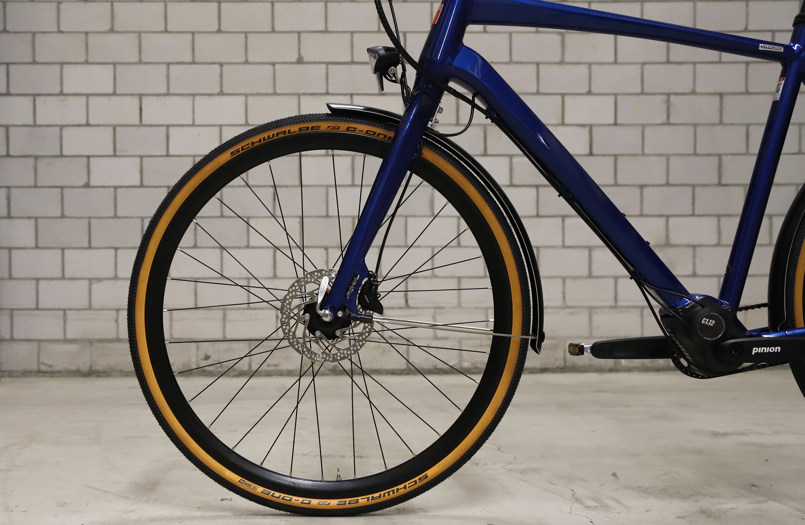 DAILY QUEST Pinion City- und Alltagsvelo / saphir blau glanz / 58 CM