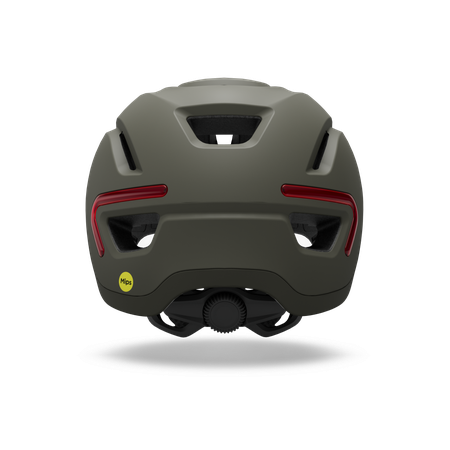 ETHOS MIPS LED SHIELD Velohelm / matte dark sage / L 59-63