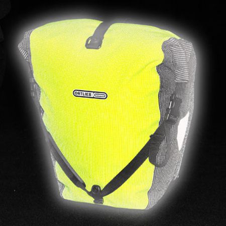 BACK-ROLLER HIGH VISIBILITY Hinterradtasche (Single) / neon yellow - black reflective / 20 L