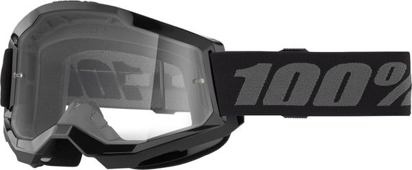 Goggle Strata 2 Junior / Black - Clear Lens / schwarz