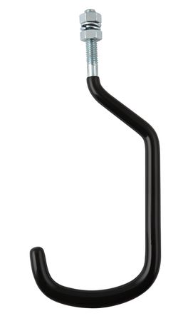 VELOHAKEN 70mm für Reifenbreite bis 2.6" / schwarz / HOLZGEWINDE