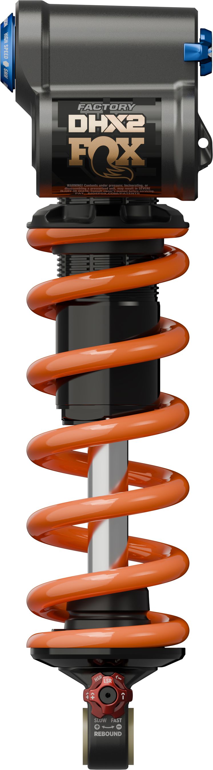 Dämpfer Float DHX2 FS 2pos-Adj Trunnion / black / 205 x 60