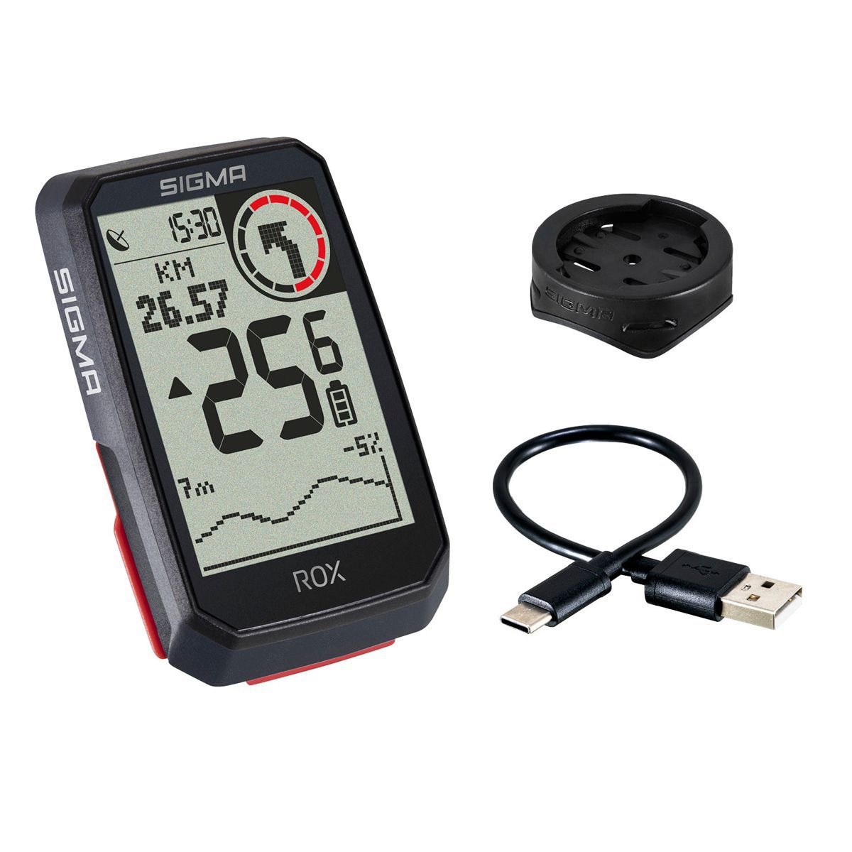 ROX 4.0 Velocomputer mit GPS / schwarz
