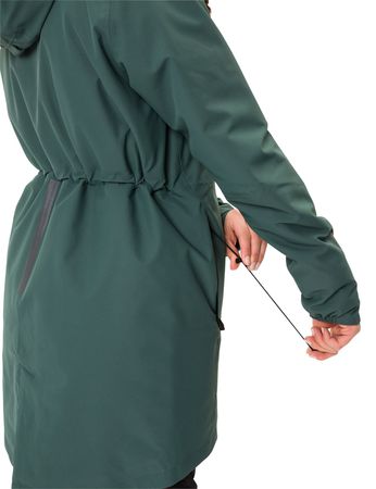 CYCLIST PADDED Damen-Regenparka / dusty forest / 44