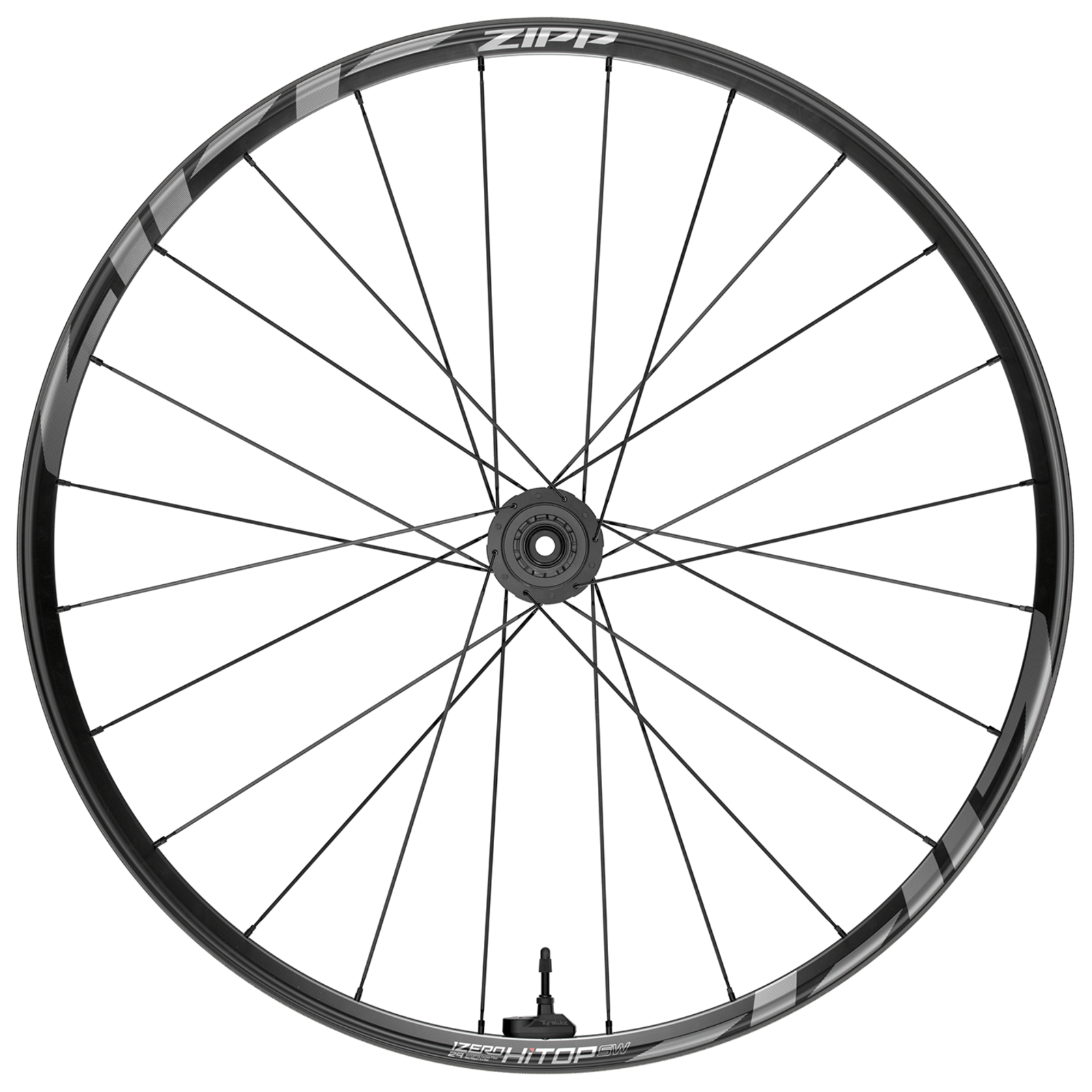 1ZERO HITOP SW TLR Disc CenterLock Rear Wheel / black silver/silv