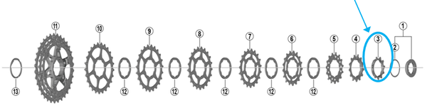 Zahnkranz CS-HG700-11 / 11