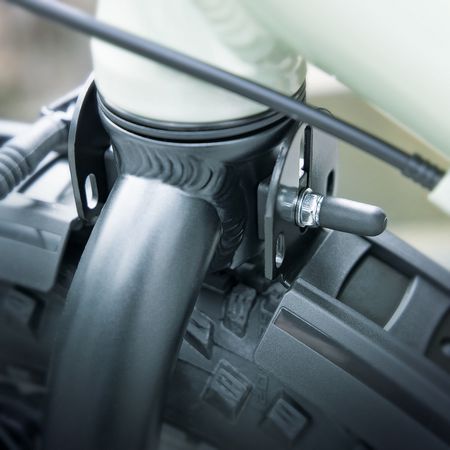 Steckschutzblechgarnitur Rowdy 20"-24" schwarz / schwarz