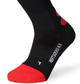 heat sock 4.1 Heizsocken / schwarz / 42-44