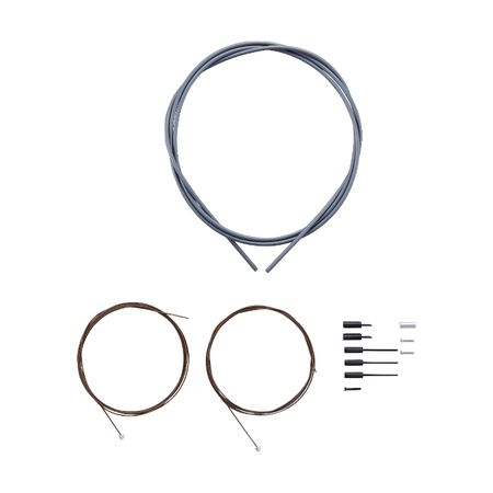 Schaltzug-Set Dura-Ace BC-9000 Polymerbeschichtet / grau